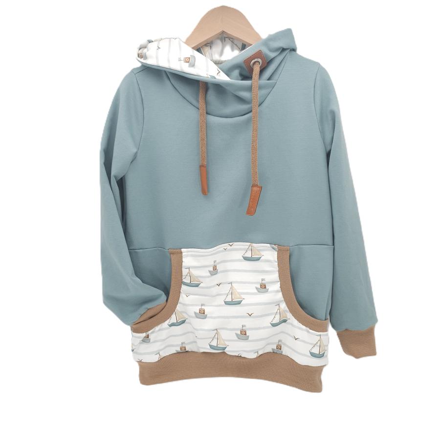 Hoodie [ Herren ] Küstenkind Boote